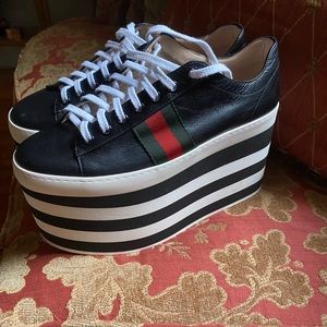 Gucci platform sneakers